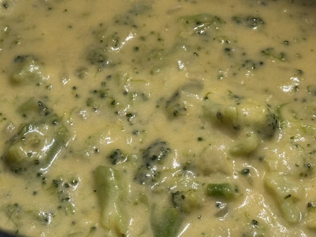 Cheesy Broccoli Soup
