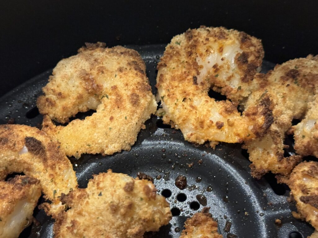 Crunchy Air Fryer Shrimp