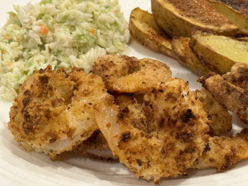 Crunchy Air Fryer Shrimp