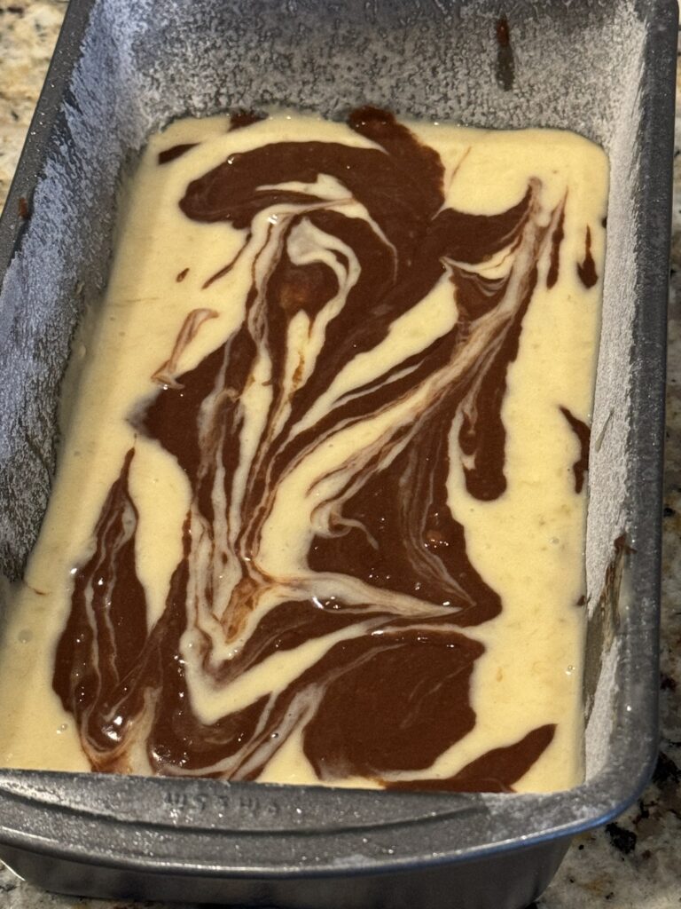 Marbled Banana Bread