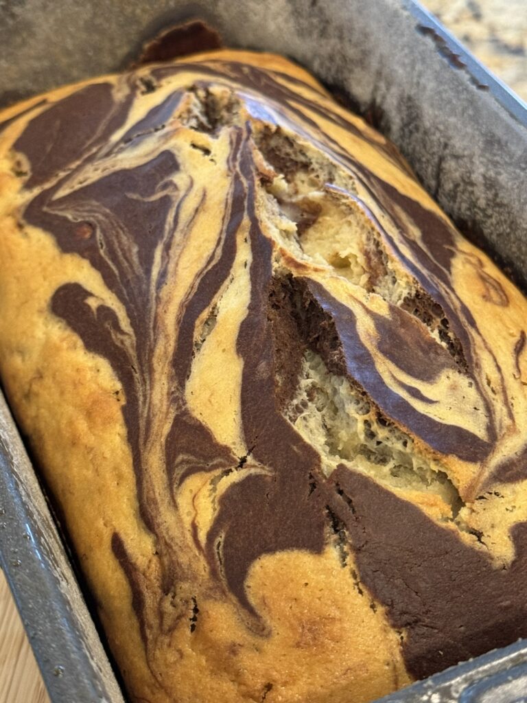 Marbled Banana Bread