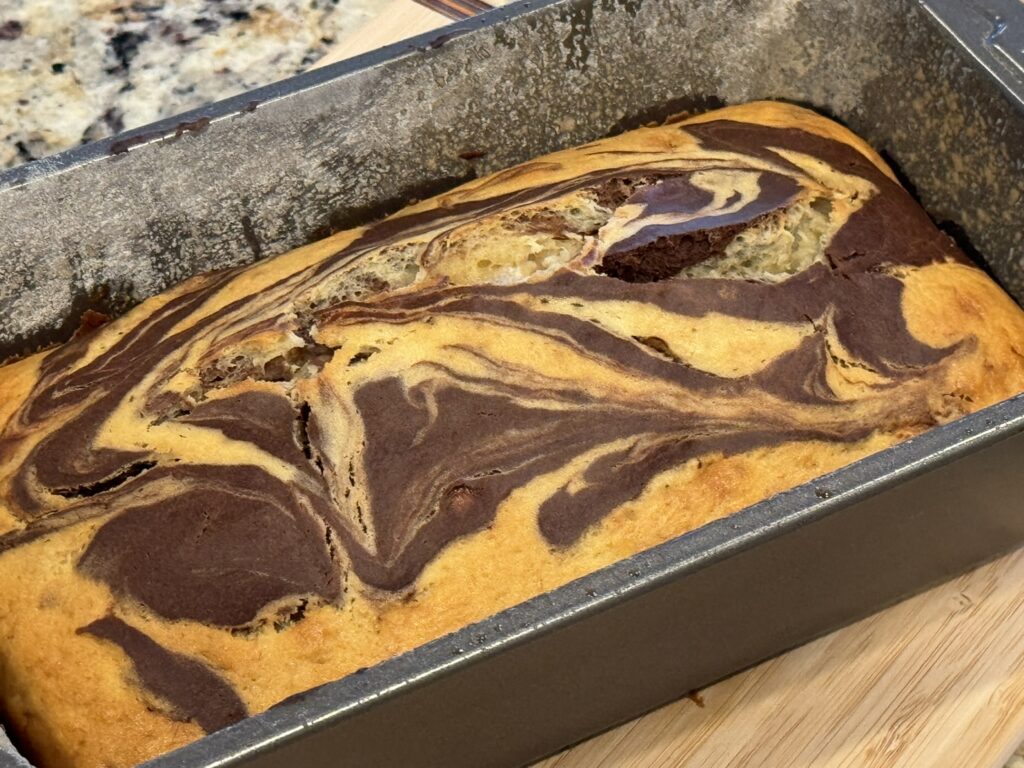 Marbled Banana Bread