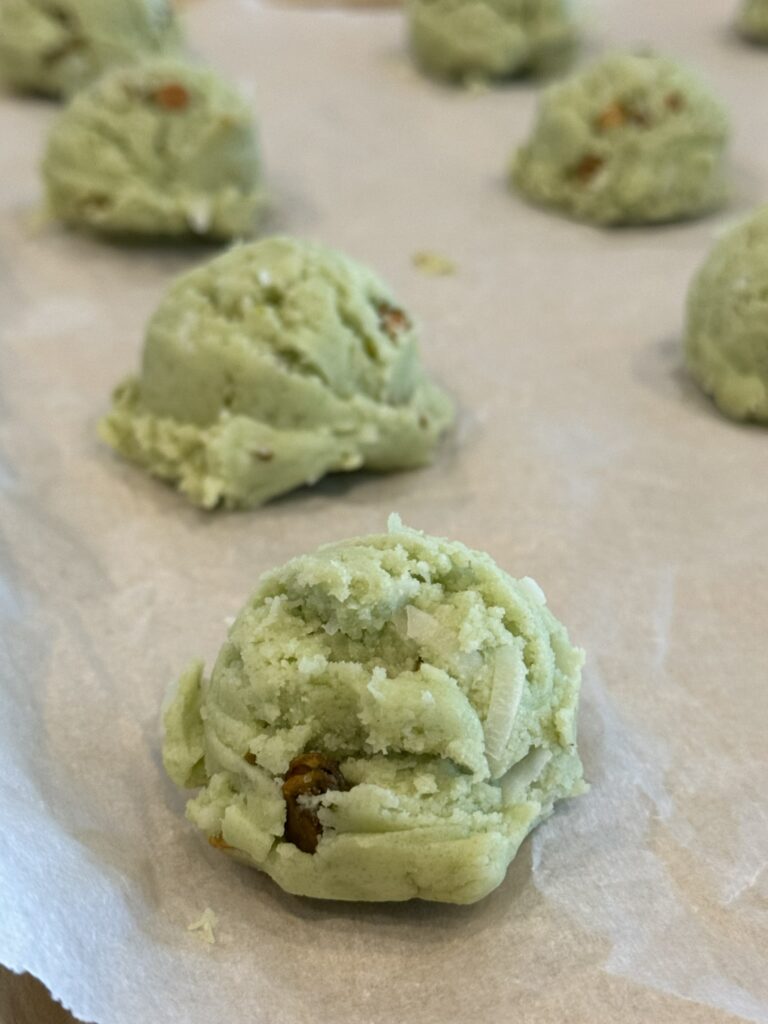 Pistachio Pudding Cookies