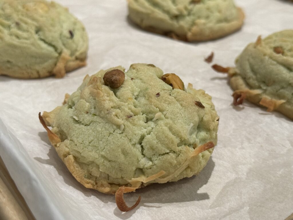 Pistachio Pudding Cookies