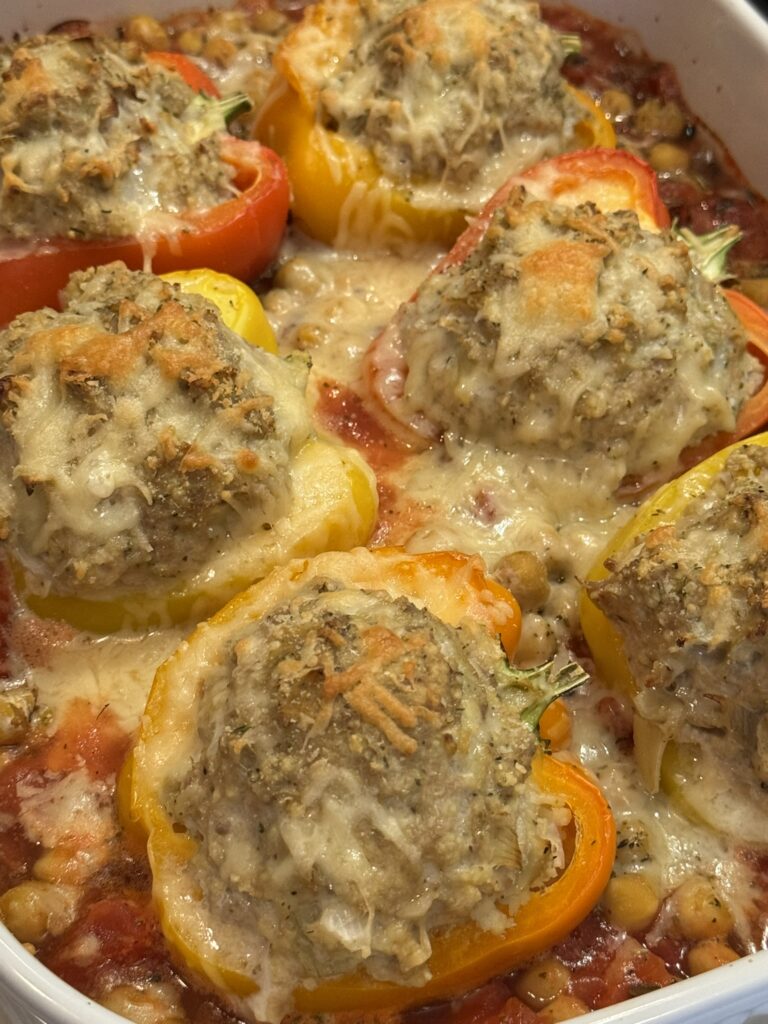 Mediterranean Stuffed Peppers