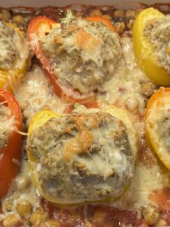 Mediterranean Stuffed Peppers