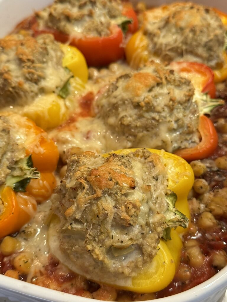 Mediterranean Stuffed Peppers