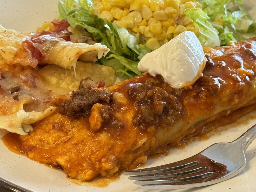 Beef Enchiladas