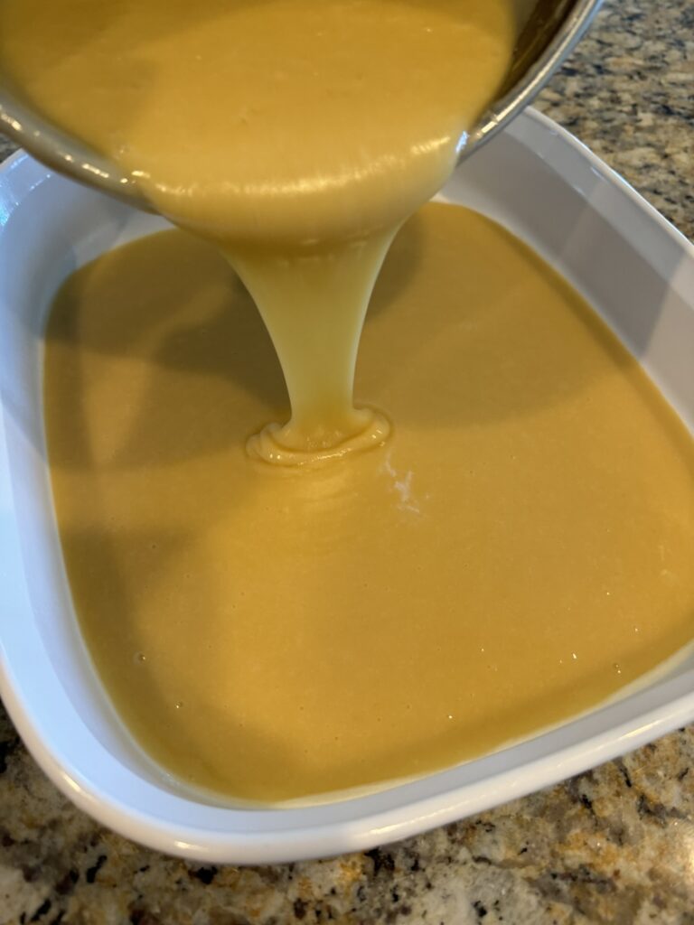 batter for White Texas Sheet Cake