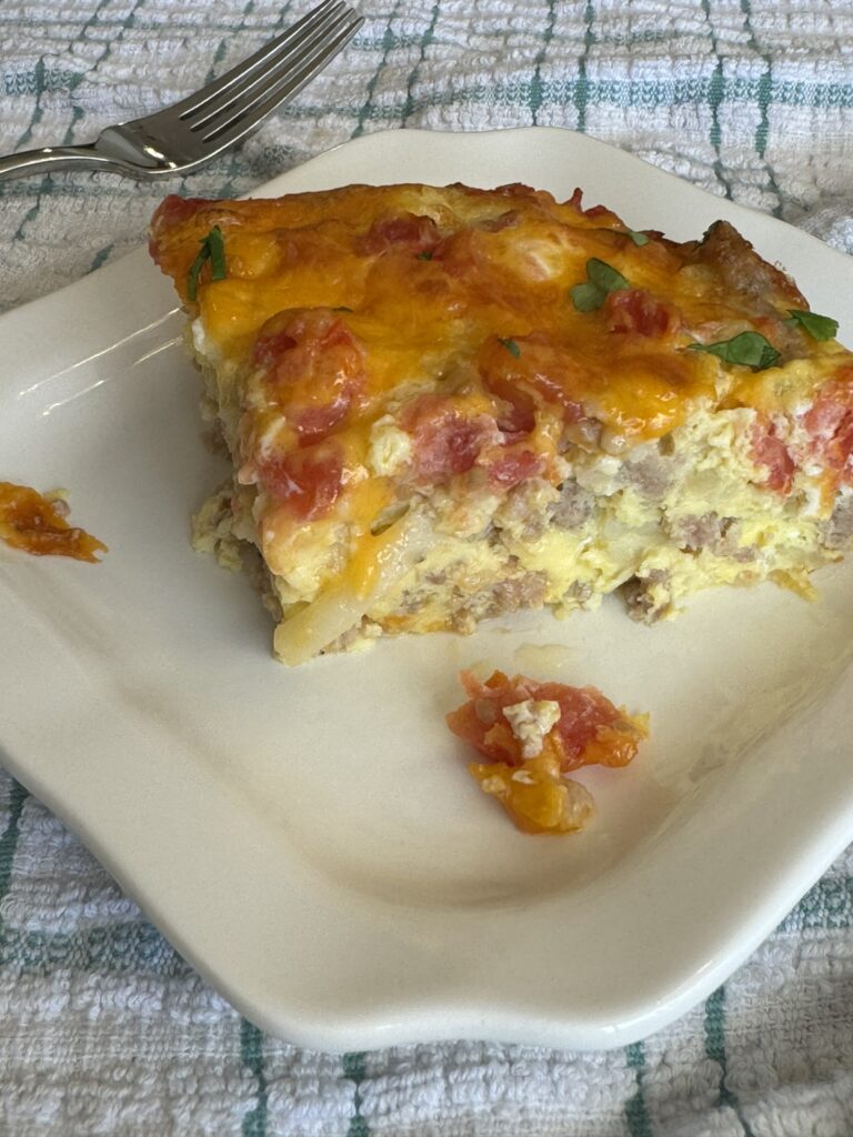 Hash Browns and Egg Bake