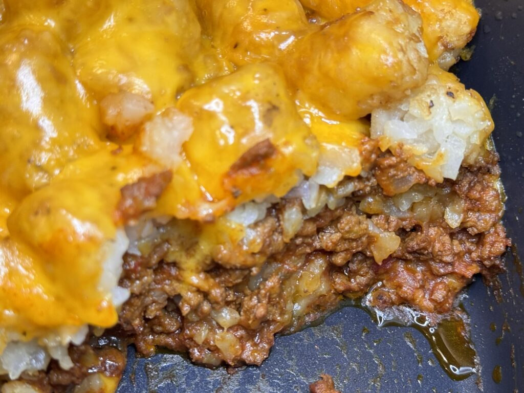 Cheeseburger Tater Tots