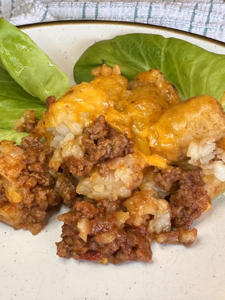 Cheeseburger Tater Tots