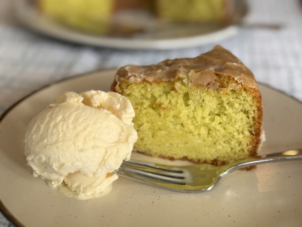 Pistachio Pudding Cake