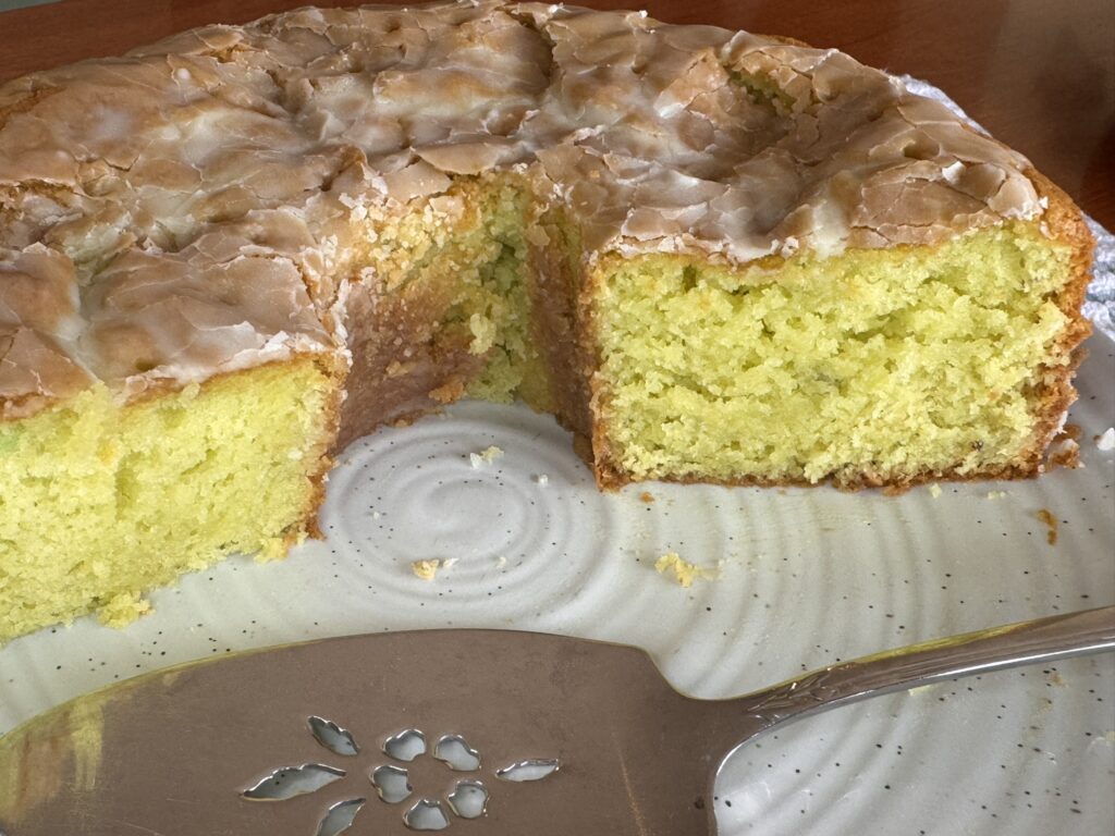 Pistachio Pudding Cake