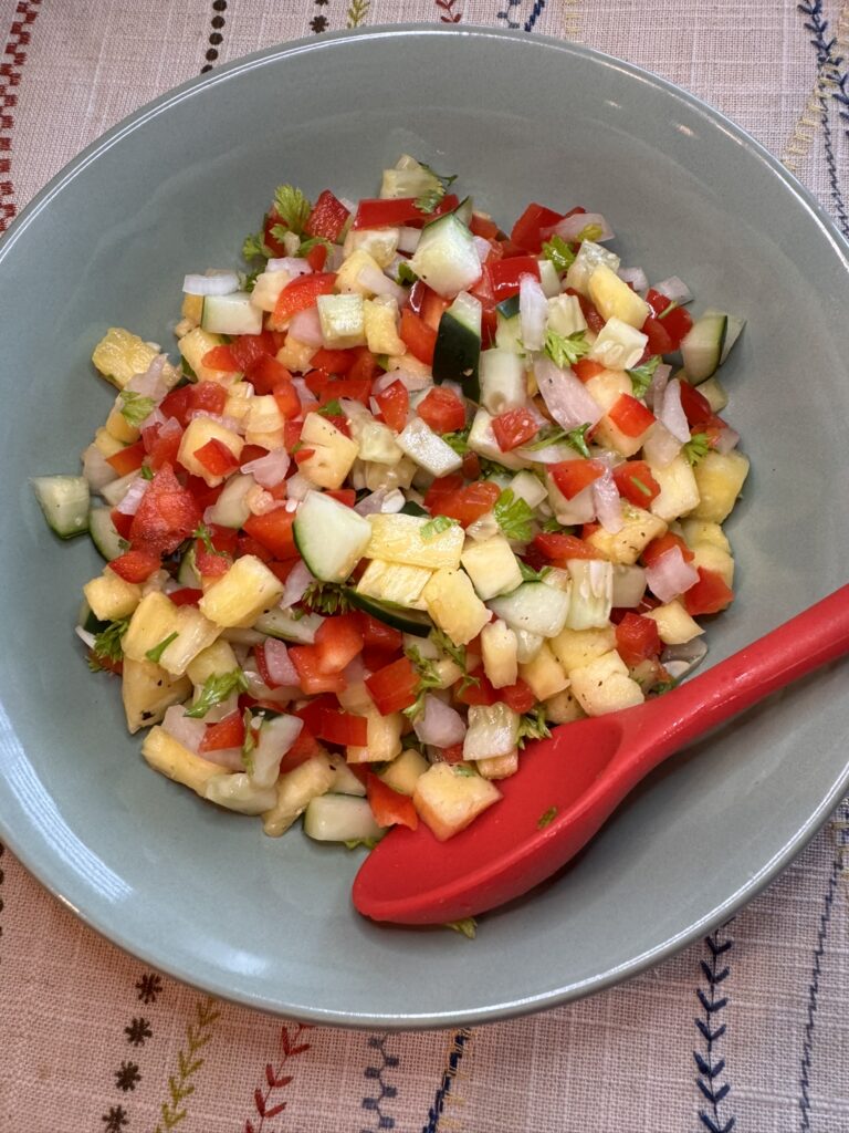 Fresh Pineapple Salsa