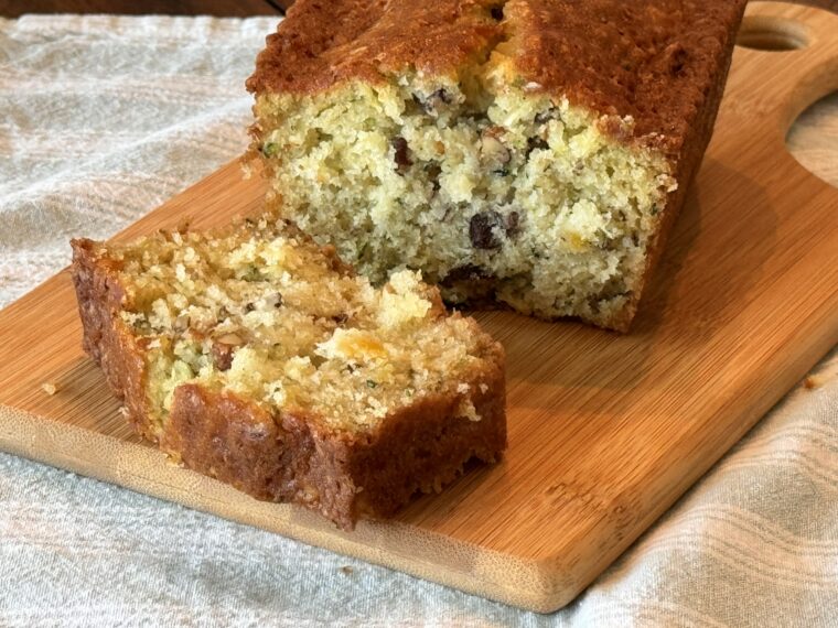 Pina Colada Zucchini Bread 1