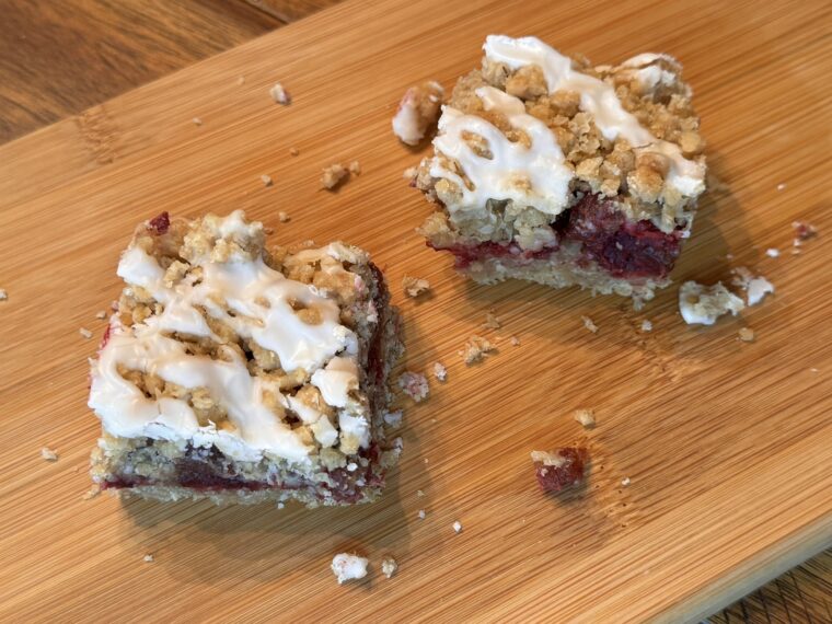 Cranberry Date Bars