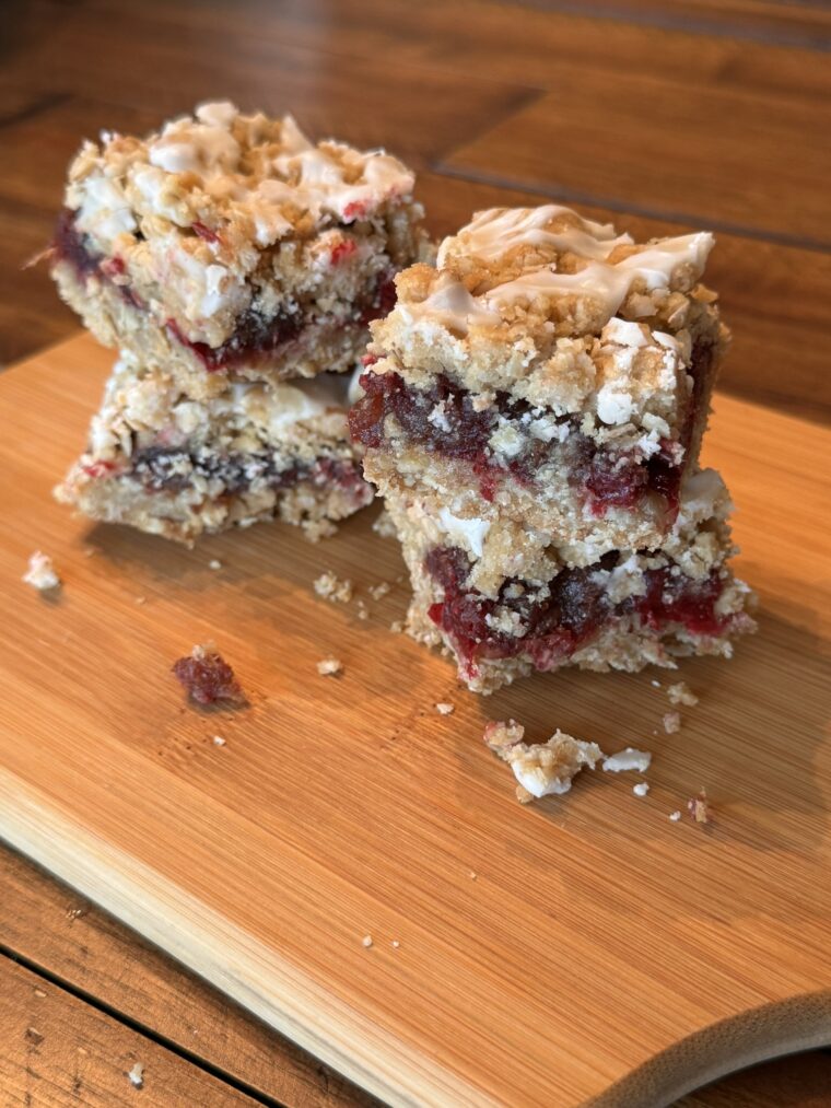 Cranberry Date Bars