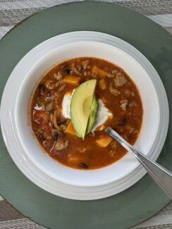 Sweet Potato and Black Bean Chili