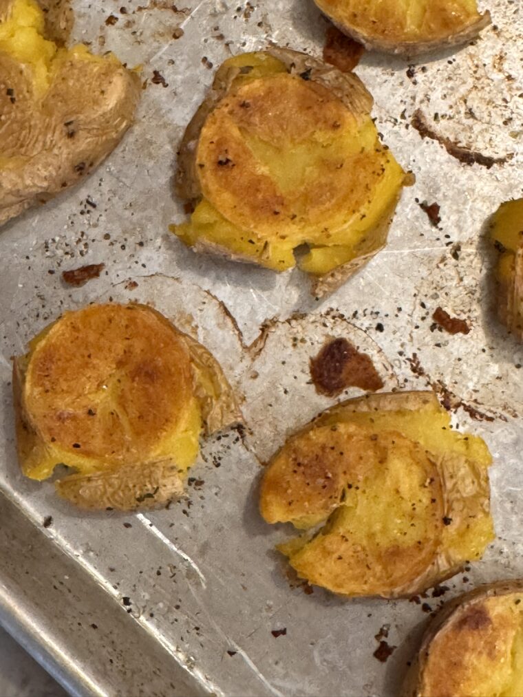 Crispy Smashed Potatoes