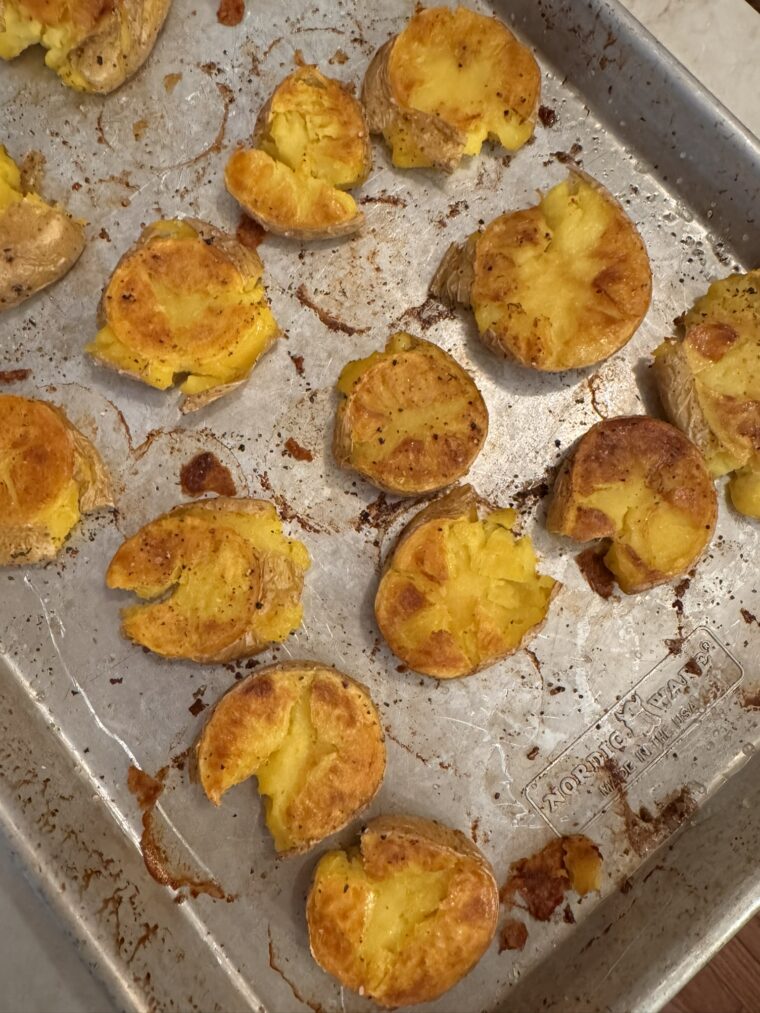 Crispy Smashed Potatoes