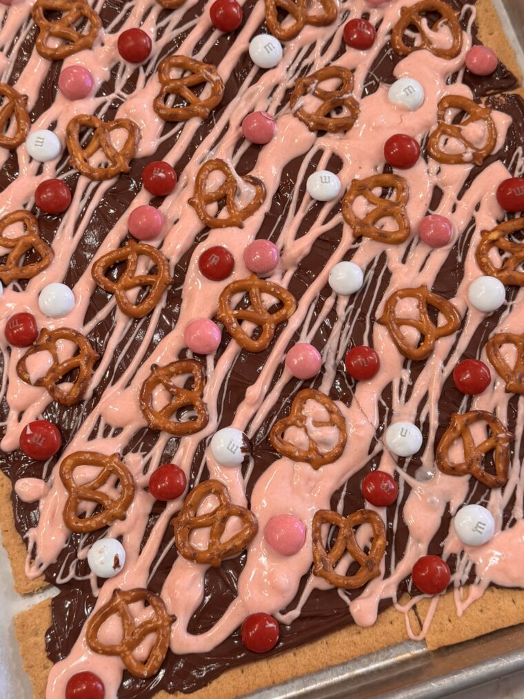 Valentine's Day Chocolate Bark