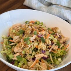 Crunchy Ramen Chicken Salad