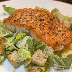 Salmon Caesar Salad